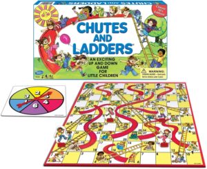 Chutes and Ladders Board Game by Hasbro