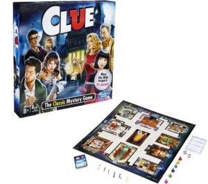 Hasbro’s Clue Game