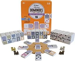 Mexican Train Dominoes Game Set by Regal Games Store