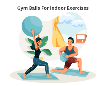Gym Balls For Indoor Exercises feature